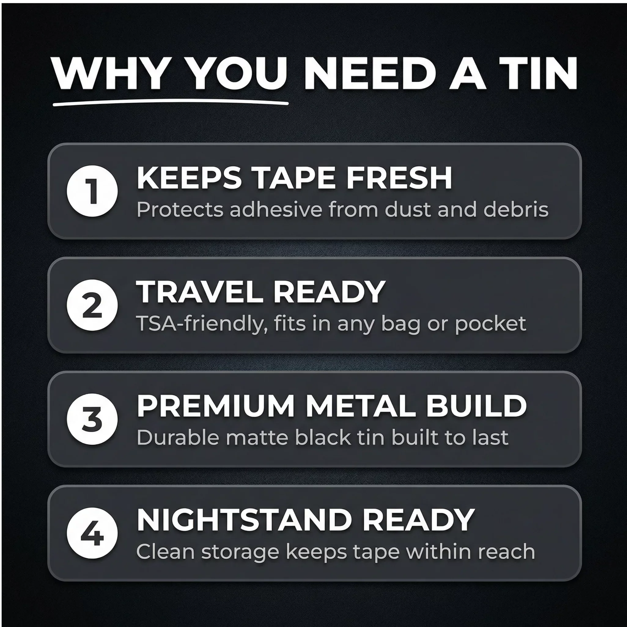 Hostage Mouth Tape Storage Tin - Image 3