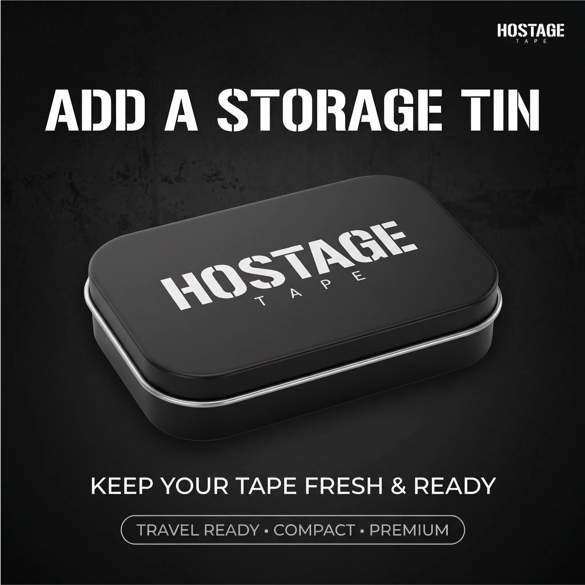 Hostage Mouth Tape Storage Tin - Image 5