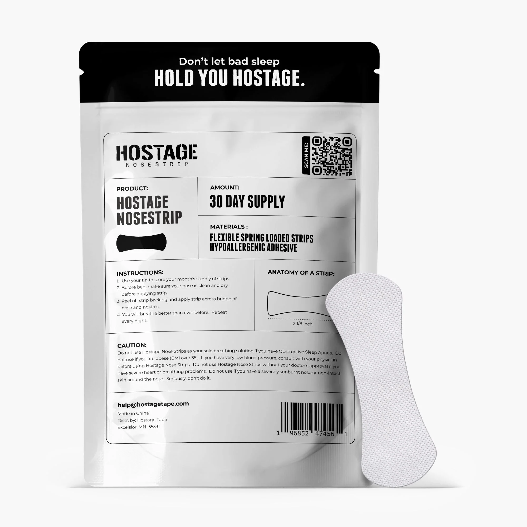 Hostage Mouth Tape & Nose Strips SPECIALS - Image 36