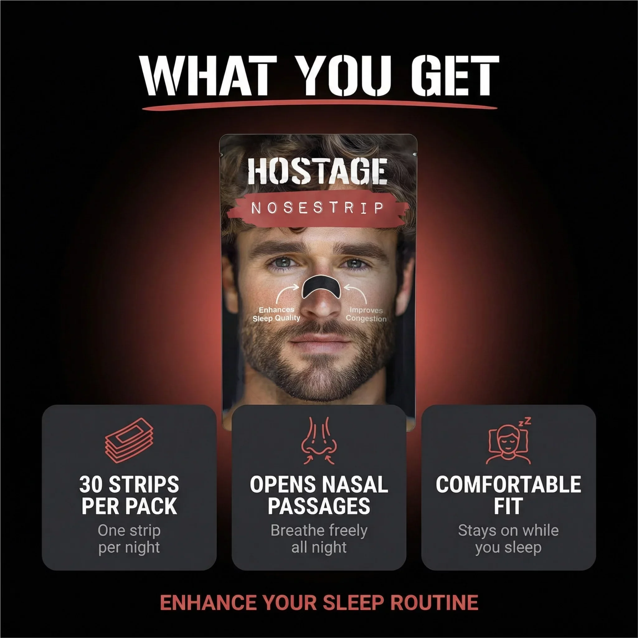 Hostage Nose Strips: 1/3/6/12 Month Supplies - Image 10