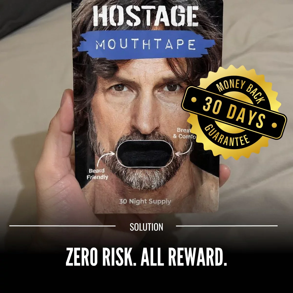 Hostage Mouth Tape - 90 Nights - Buy 2 Get 1 FREE - Starter Pack - FREE Shipping - Image 21