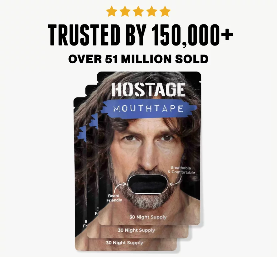 Hostage Mouth Tape - 90 Nights - Buy 2 Get 1 FREE - Starter Pack - FREE Shipping - Image 37