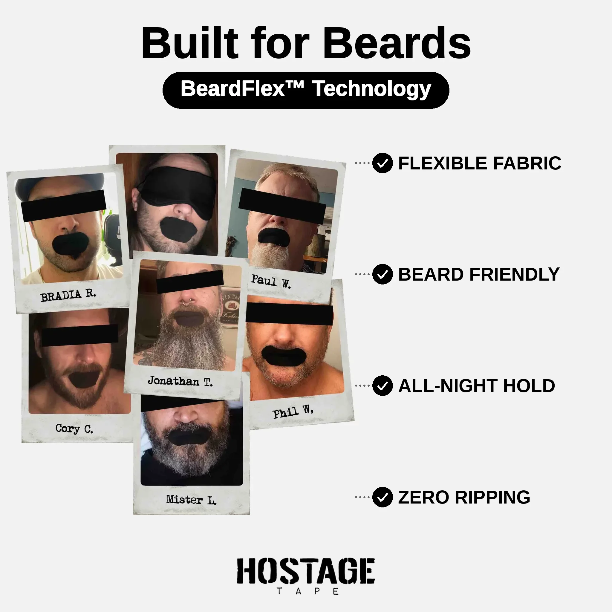 Hostage Tape: 1/3/6/12 Month Supplies | Mens/Womens - Image 3